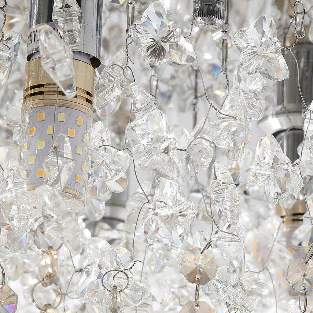 Unique Crystal Chandeliers - French Eye-Caring Ceiling Light