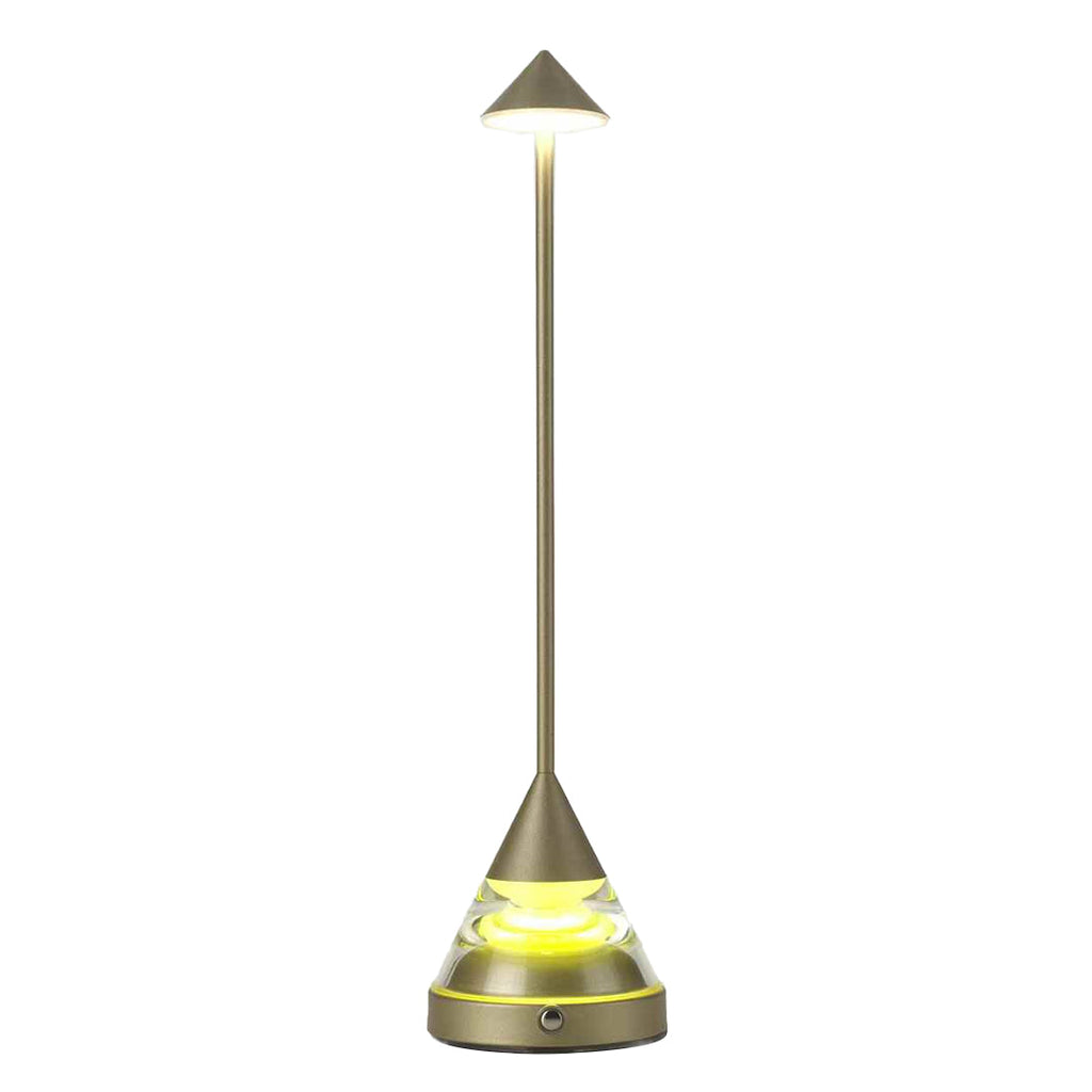 **Compact Aluminum Iron Accent Table Lamp - Unique Modern Design**  

Enhance your decor with this unique small table lamp crafted from high-quality aluminum and iron. Featuring a creative pointed design, this accent light adds a contemporary touch to any