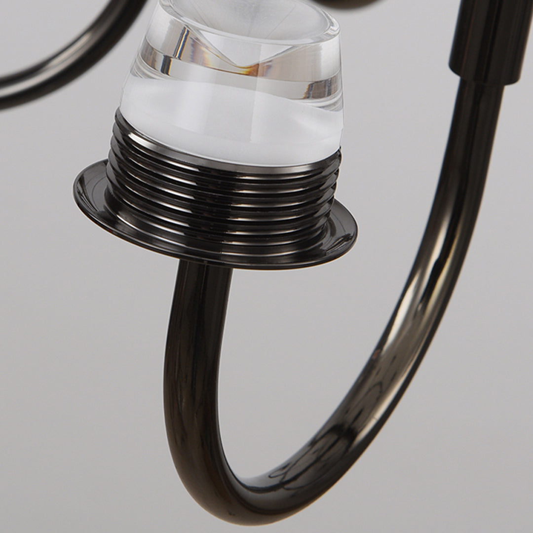 Branch LED Suspension Chandelier - Modern Glass Ceiling Light Fixture