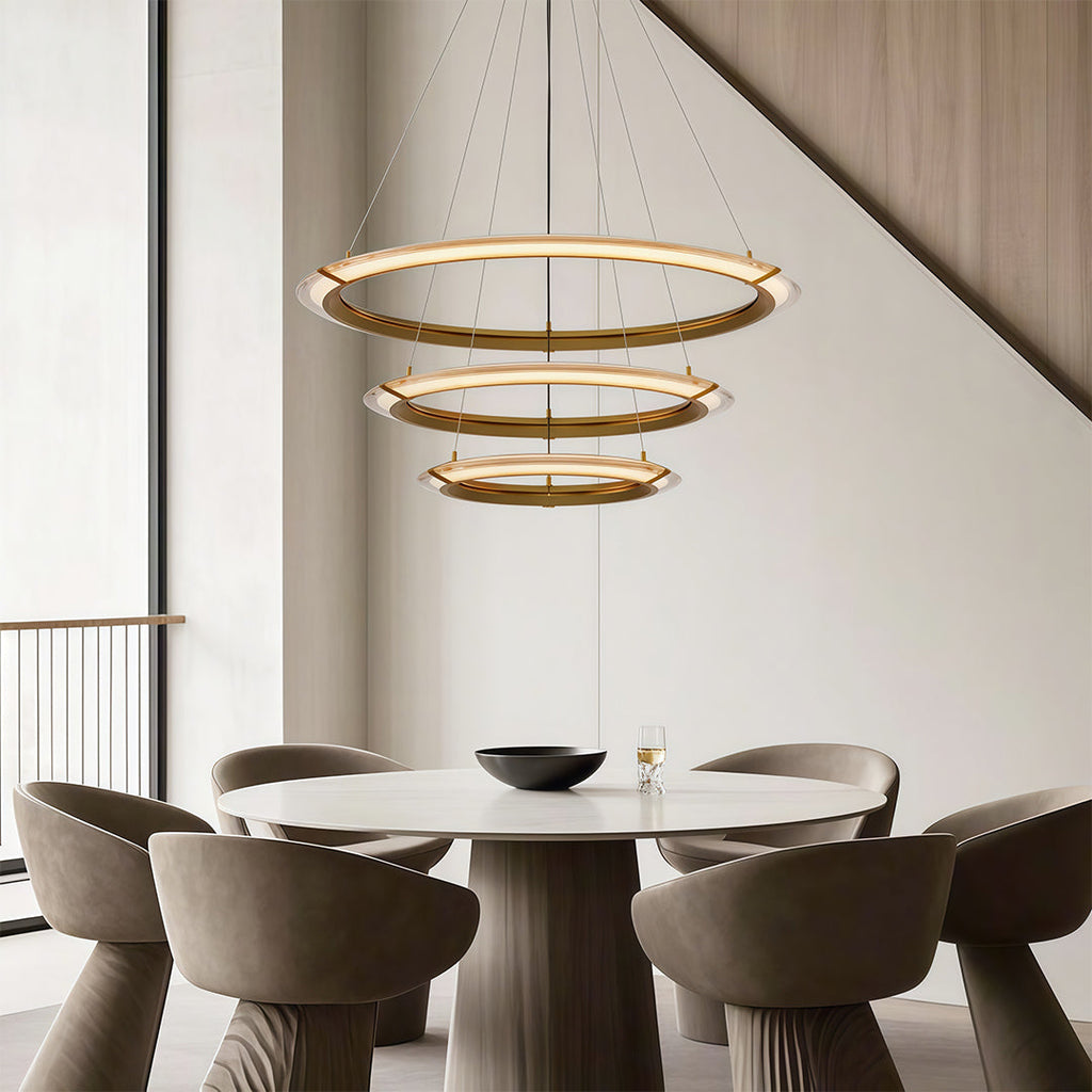 Modern Round Chandelier Luxury Ceiling Light