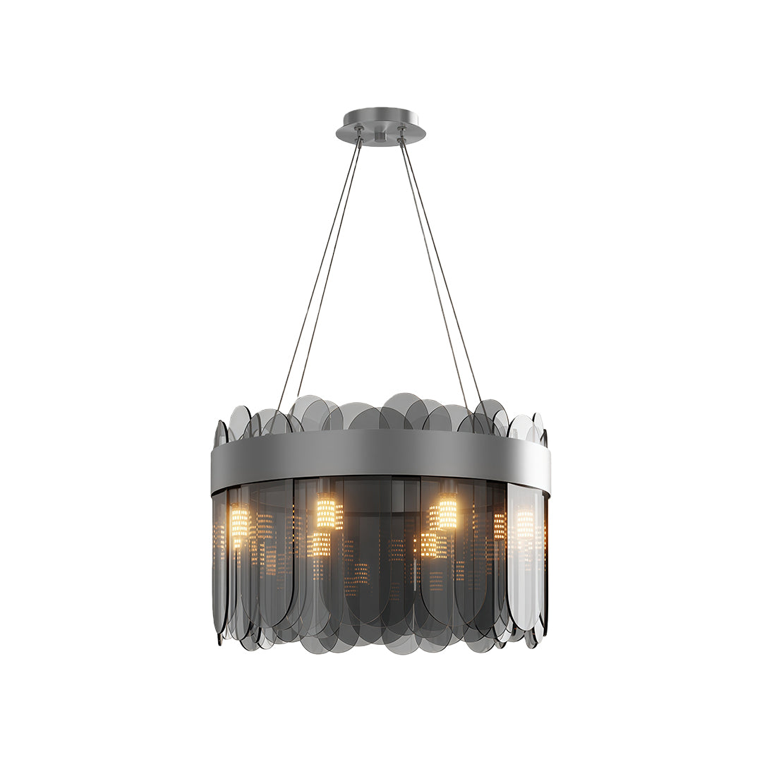 Modern Traditional Luxury Glass Chandelier Ceiling Light