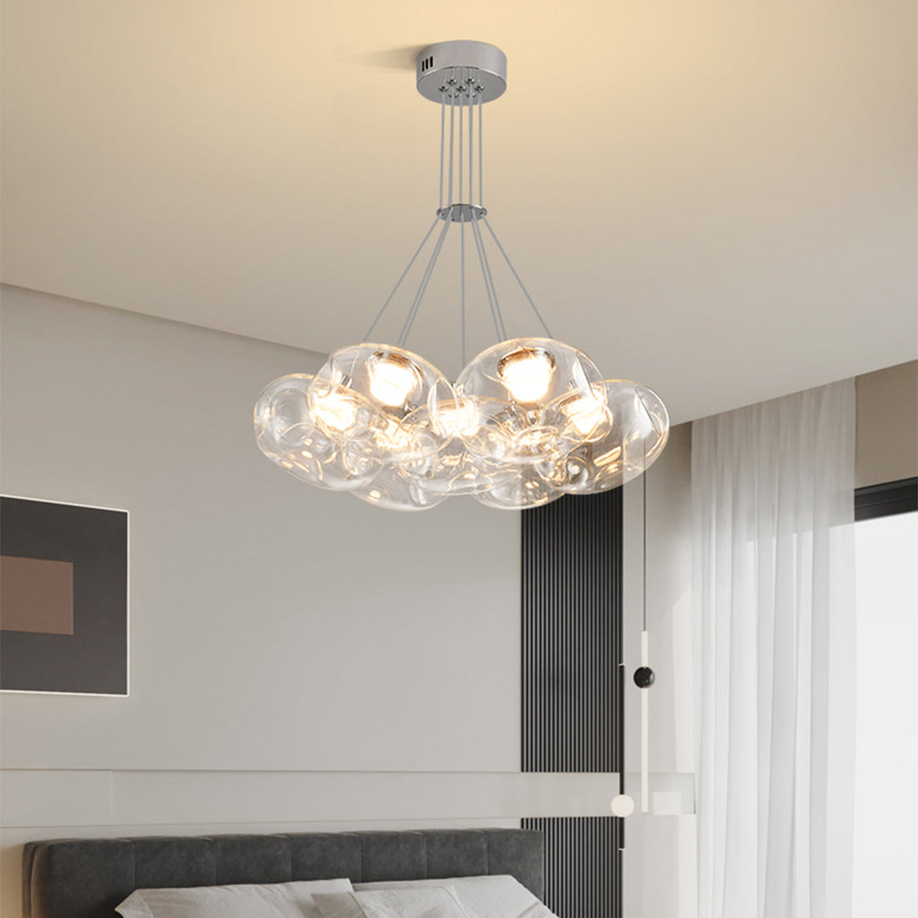 Minimalist LED Starry Sky Chandelier Modern Multi-Light Design