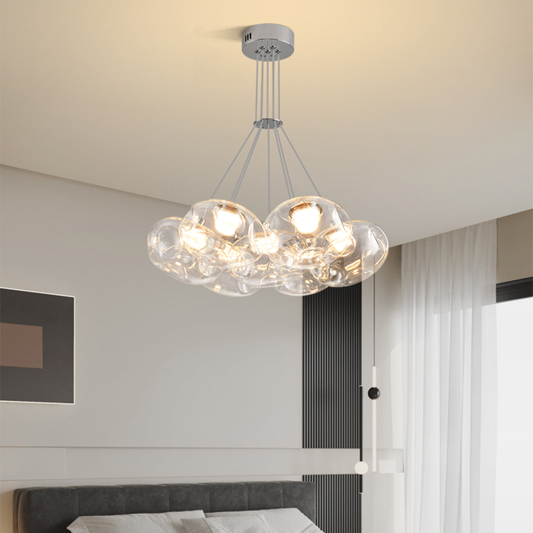 Minimalist LED Starry Sky Chandelier Modern Multi-Light Design