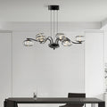 Modern Full Spectrum LED Chandelier - Magic Bean Glass Light