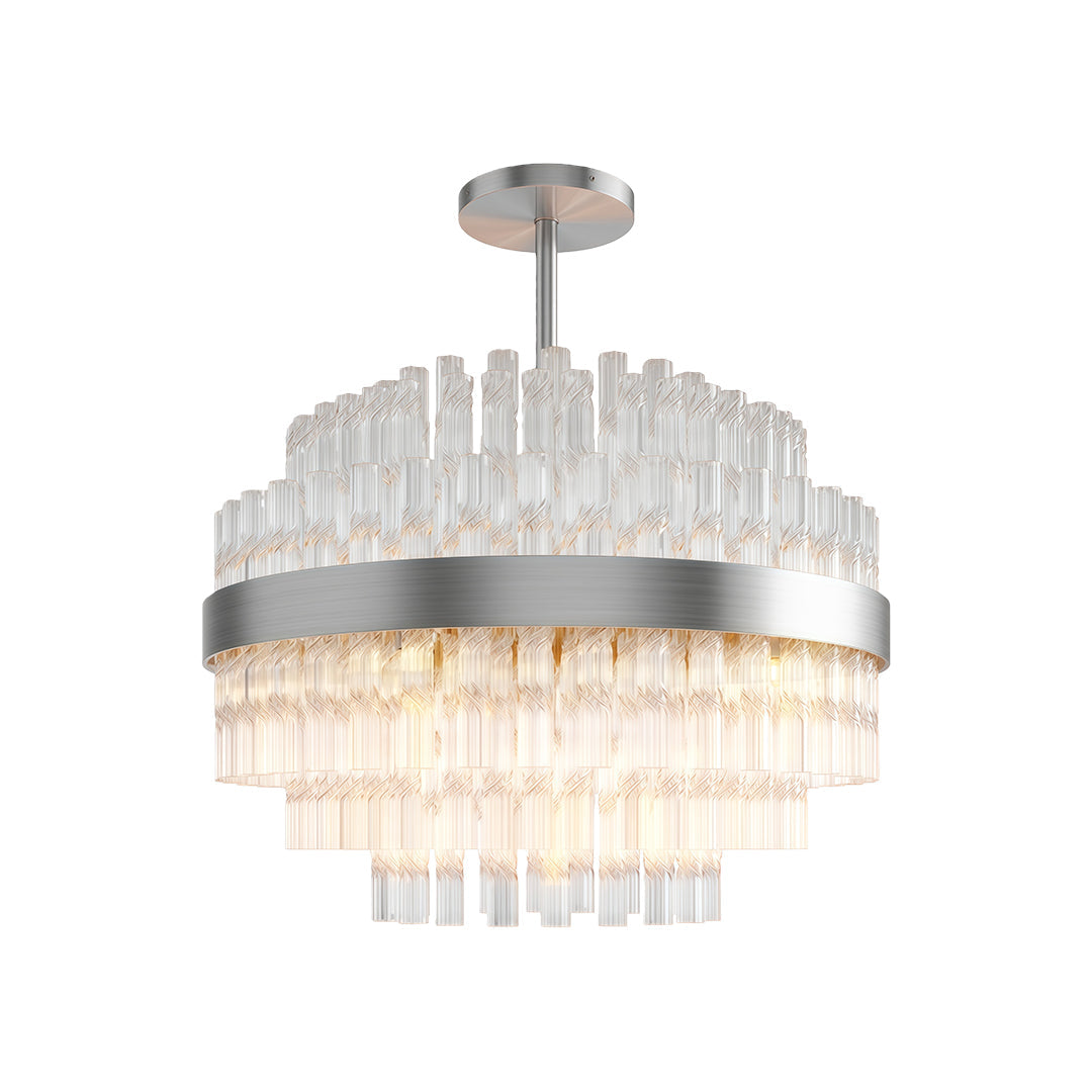 Industrial Modern Copper Chandelier - Luxury Ceiling Light Fixture