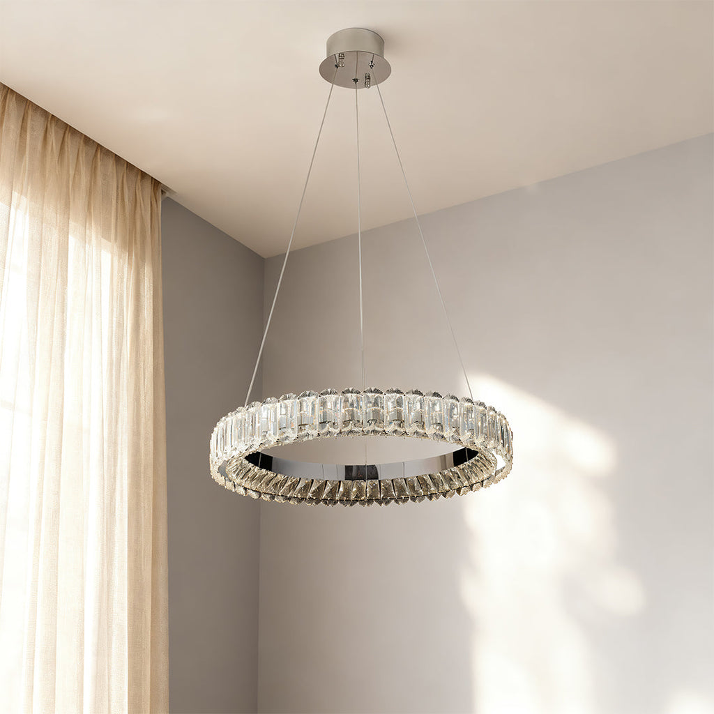 Circle Chandelier Minimalist Luxury Ceiling Light Ring