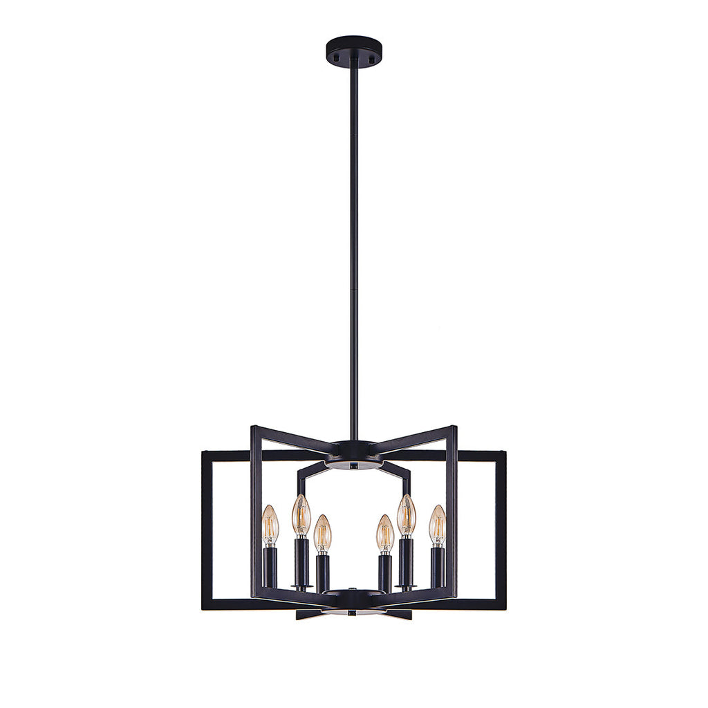 Candle Chandeliers Industrial Multi-Head Ceiling Lights