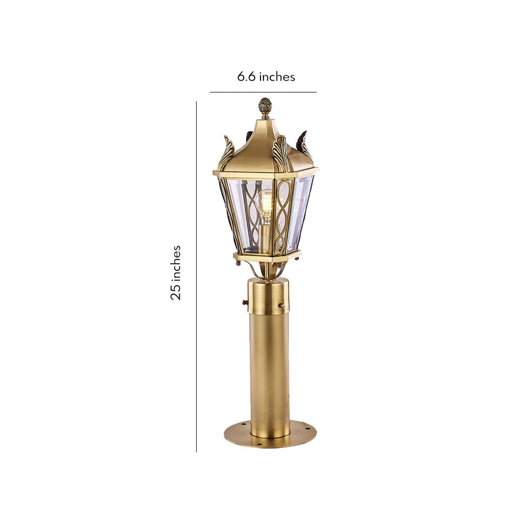 Title: Copper Outdoor Path Lighting - European Landscape Lamp

Description: Illuminate your garden with our Copper Outdoor Path Lighting. This elegant European landscape lamp combines style with functionality, providing a warm glow for pathways, driveways