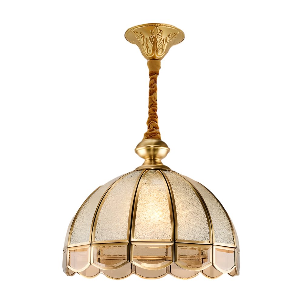 Classic Glass Flowers Dimming European Chandelier - Elegant Lighting Fixture