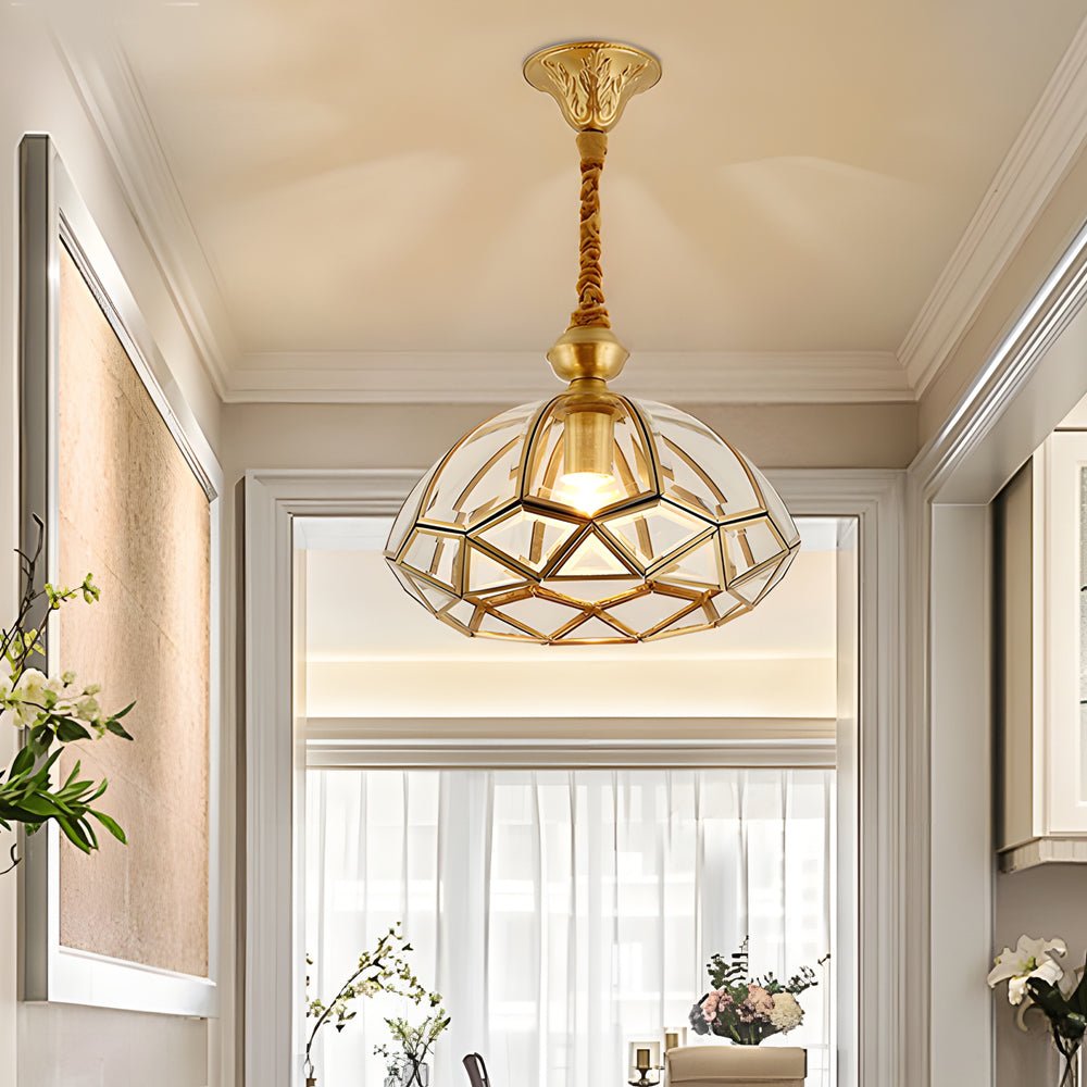 Classic Glass Flowers Dimming European Chandelier - Elegant Lighting Fixture