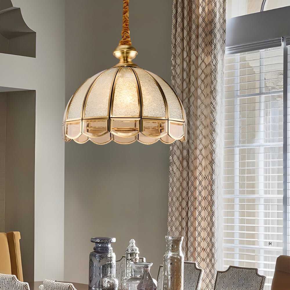 Classic Glass Flowers Dimming European Chandelier - Elegant Lighting Fixture