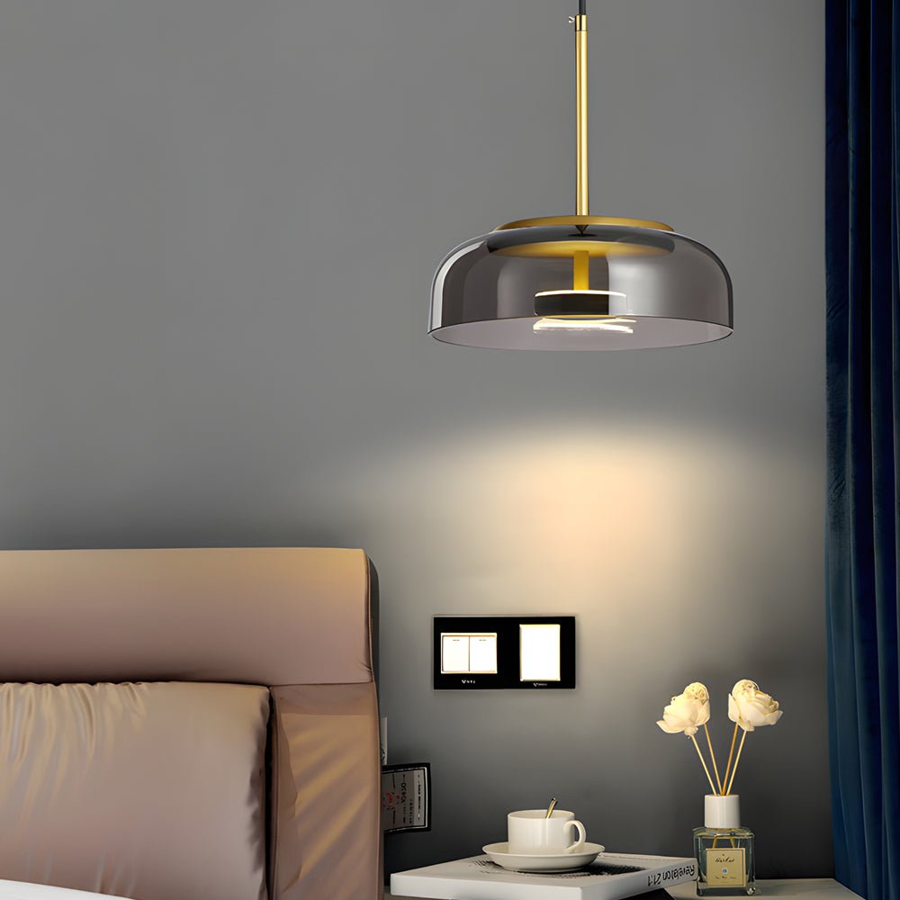 Classic Glass Pendant Lamp - Nordic LED Hanging Light