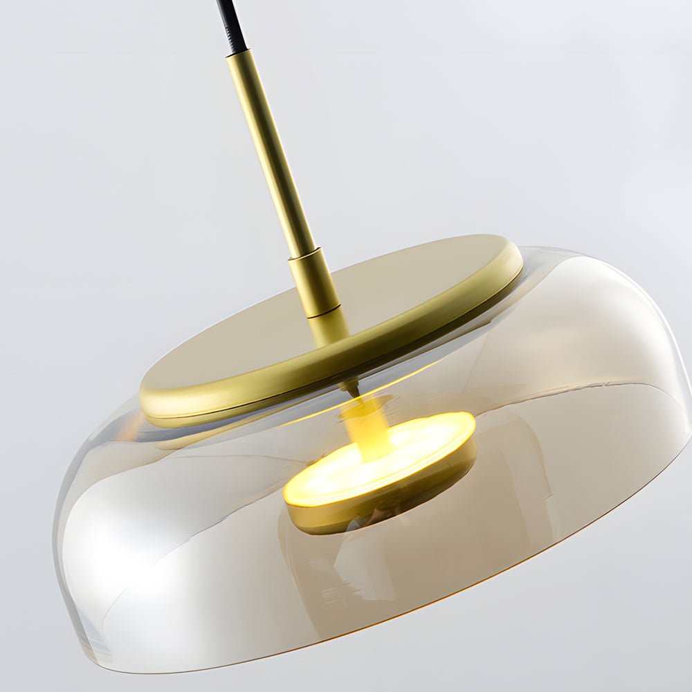 Classic Glass Pendant Lamp - Nordic LED Hanging Light