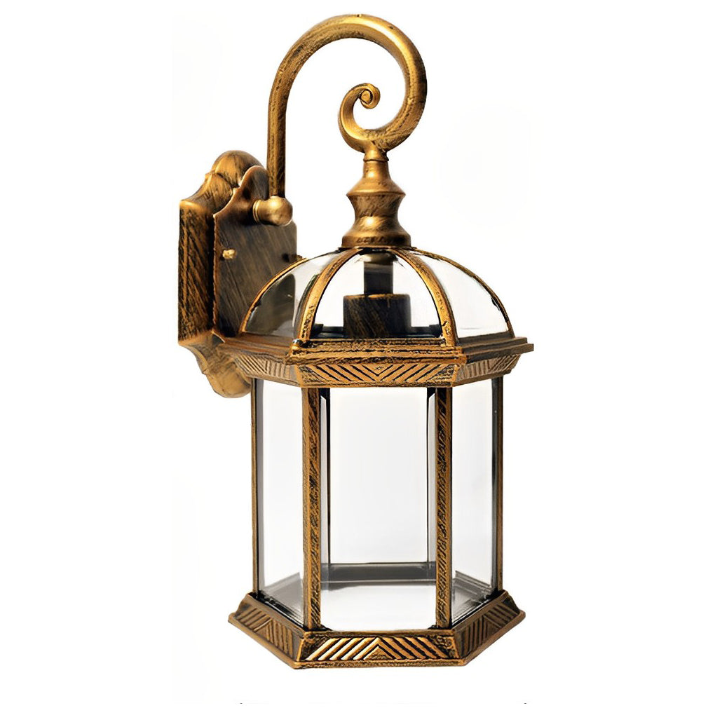 Vintage Waterproof Outdoor Wall Lantern - Classic Design Decorative Light