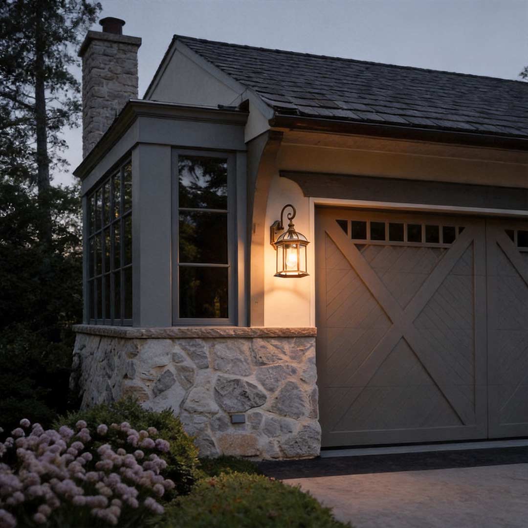Vintage Waterproof Outdoor Wall Lantern - Classic Design Decorative Light