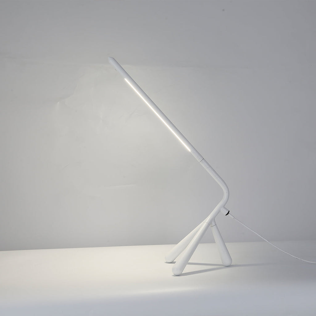 Three Legged LED Accent Table Lamp - Eye-Care Rotatable Design