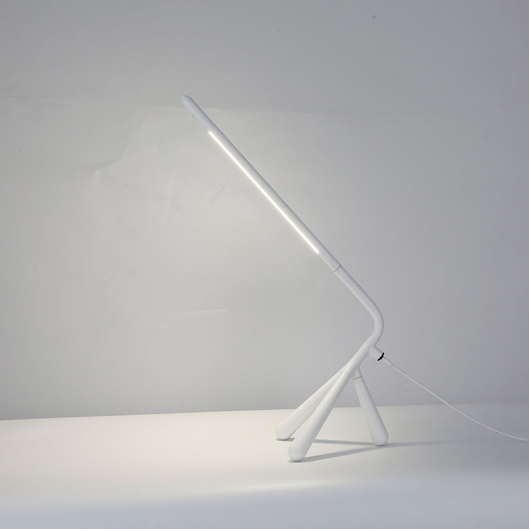 Three Legged LED Accent Table Lamp - Eye-Care Rotatable Design