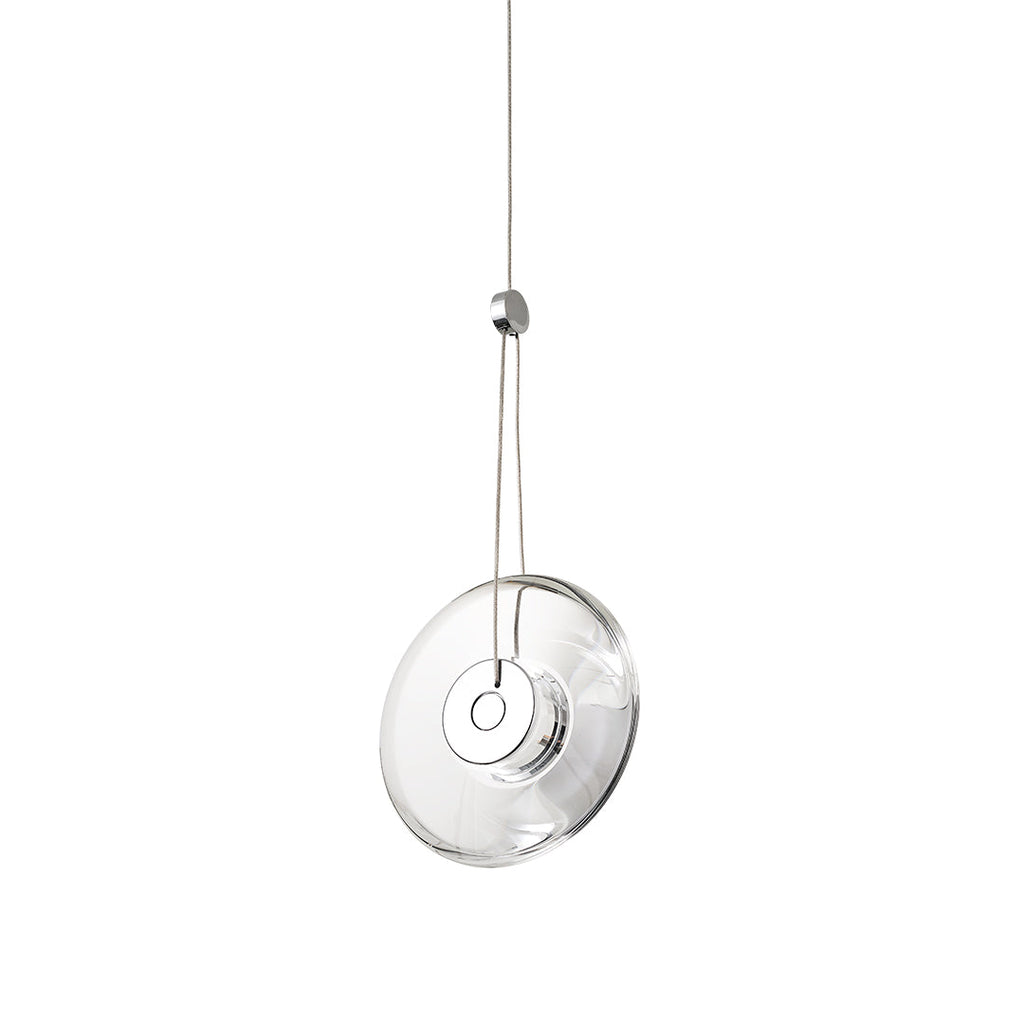 Clear Pendant Light Modern Minimalist Ceiling Fixture