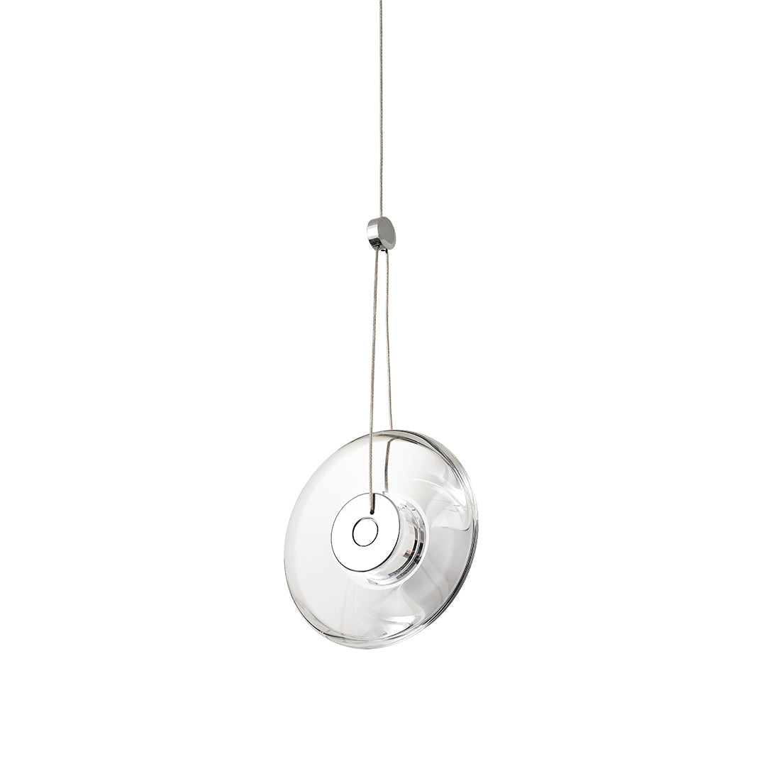 Clear Pendant Light Modern Minimalist Ceiling Fixture