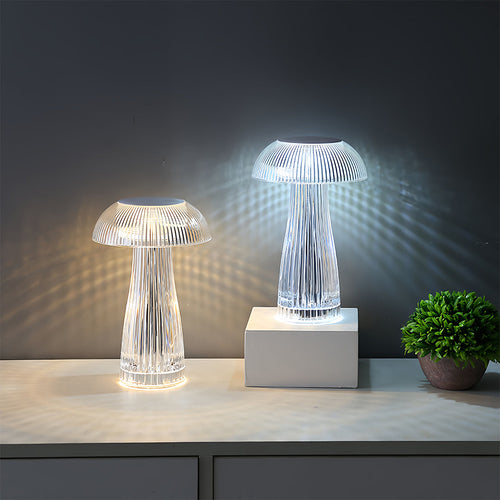 **Clear Acrylic Table Lamps - Portable Decorative Lighting**

| Feature            | Description                                   |
|--------------------|-----------------------------------------------|
| Material           | Durable transparent acrylic