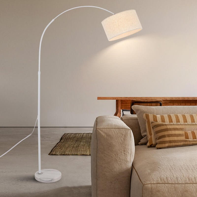 Marble Base Adjustable Arc Floor Lamp with Shade

Illuminate your space with our stylish Marble Base Adjustable Arc Floor Lamp. This modern lighting solution features a sleek design that enhances any decor while providing versatile lighting options. Ideal