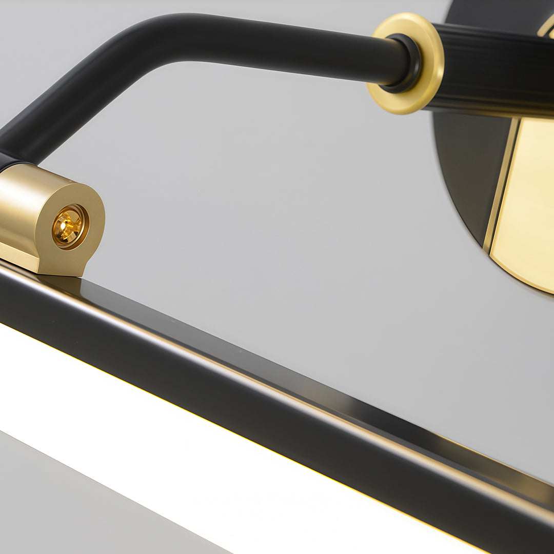 Bathroom Vanity LED Light Waterproof Mirror Light American Linear Design Fixture for Modern Bathrooms, Energy-Efficient, Dimmable Lighting, Sleek and Stylish, Perfect for Makeup and Grooming, Easy to Install, Wall-Mounted Light Fixture