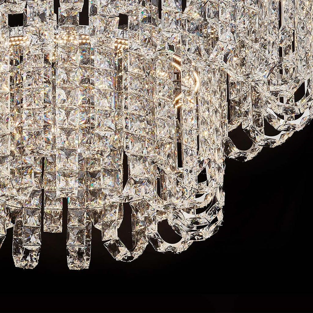 Crystal Chandelier Modern Minimalist Ceiling Light - Luxury Lighting Fixture