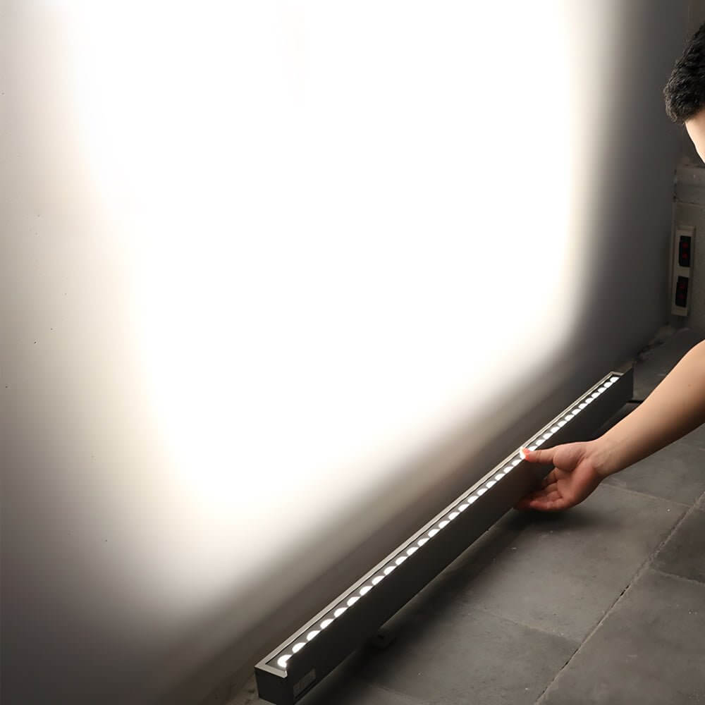 LED Wall Washer Light - Modern Linear Aluminum Outdoor Lighting