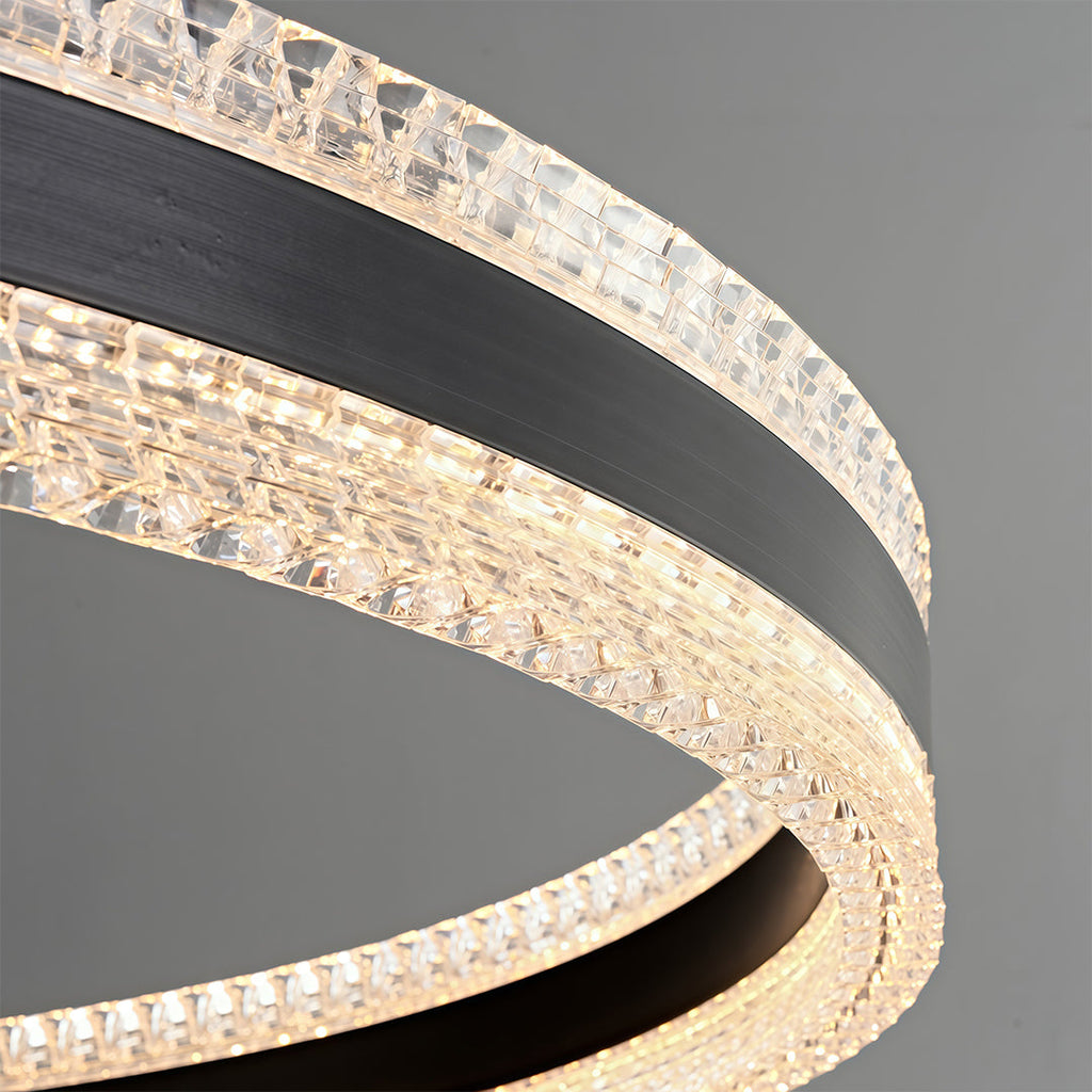 Modern Circular Minimalist Luxury Chandelier Ceiling Light