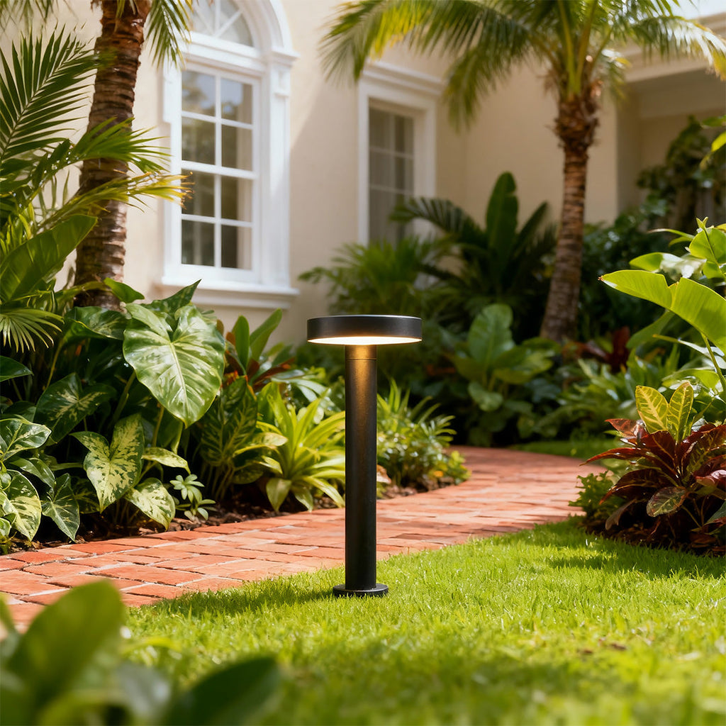 Solar Path Lights Outdoor - Waterproof Landscape Lighting for Gardens and Pathways