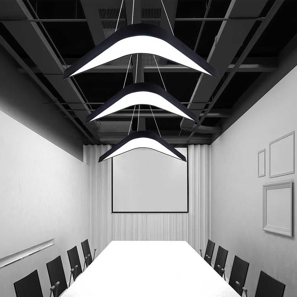 Modern Swallowtail Wrought Iron Chandelier | Elegant Ceiling Light