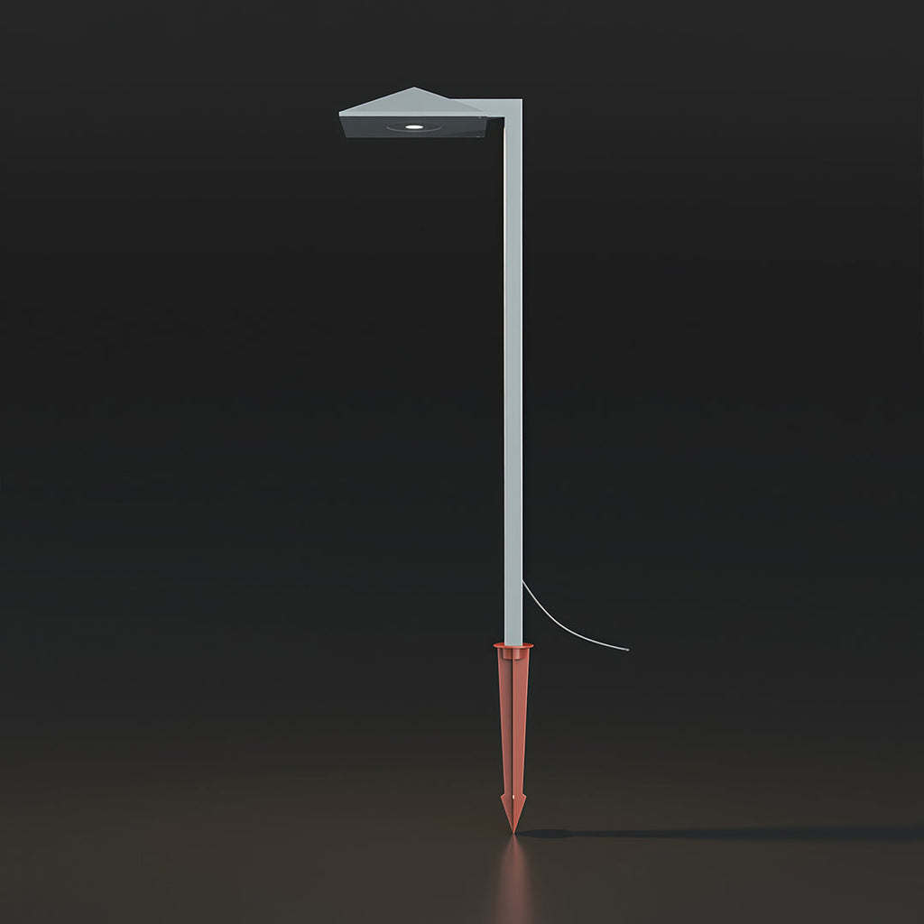 Modern Waterproof Plug-in Pathway Lights - Minimalist Outdoor Lighting Solution