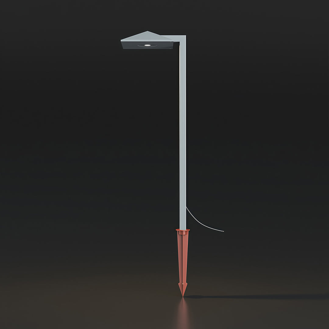 Modern Waterproof Plug-in Pathway Lights - Minimalist Outdoor Lighting Solution
