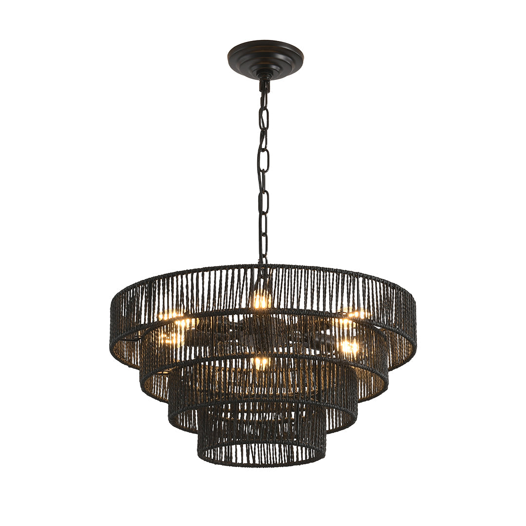 Japanese Zen Chandelier | Creative Ceiling Lights | Art-Inspired Design | Tranquil Home Decor | Unique Pendant Lighting