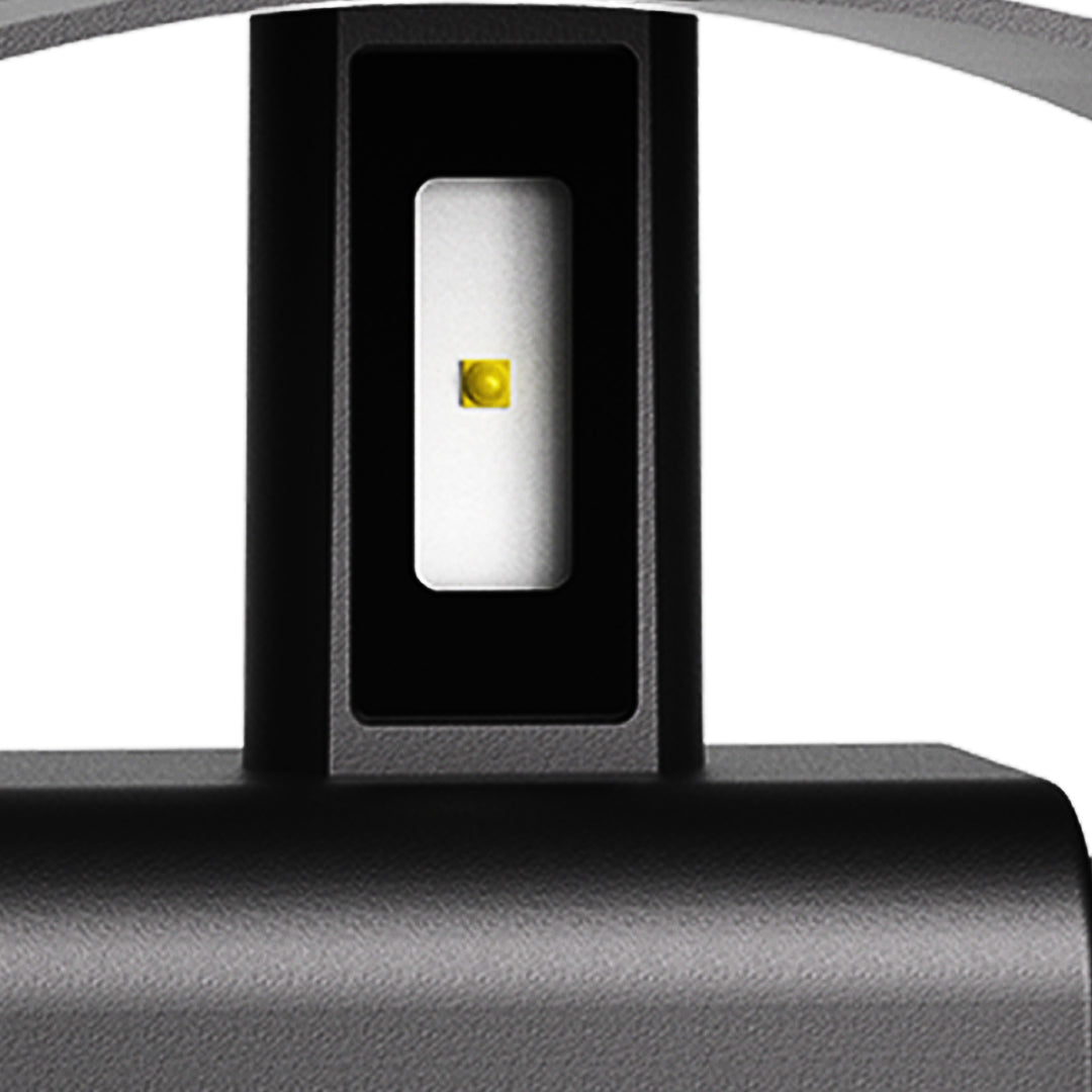 Outdoor LED Up Down Wall Light - Waterproof Minimalist Design