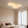 Modern Cloud-Shaped Ceiling Light - White Iron Fixture for Contemporary Spaces