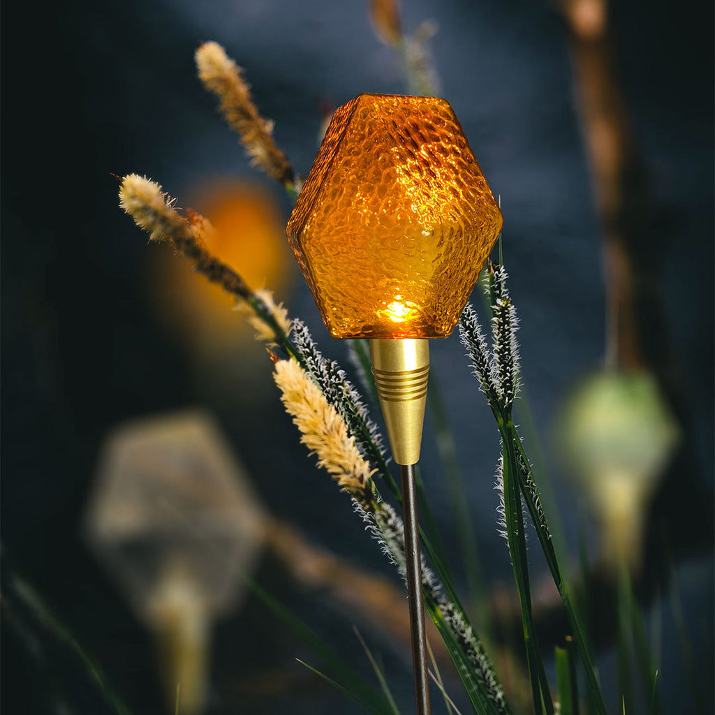LED Diamond Pathway Lights - Decorative Landscape Lighting for Garden Walkways