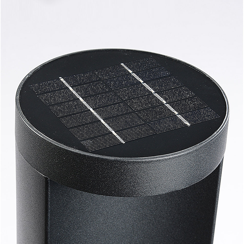 Modern LED Bollard Lights - Outdoor Cylindrical Lawn Lighting