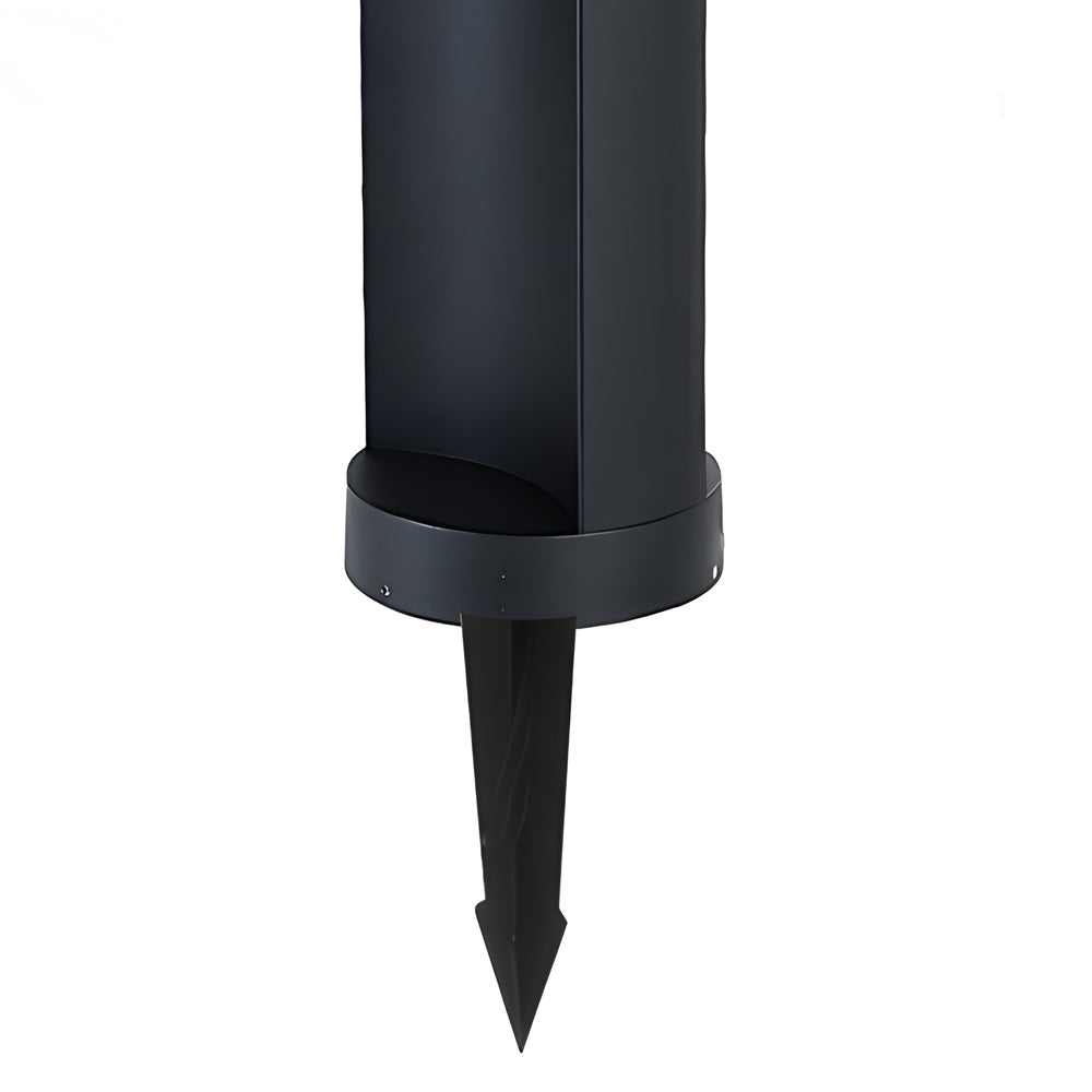 Modern LED Bollard Lights - Outdoor Cylindrical Lawn Lighting