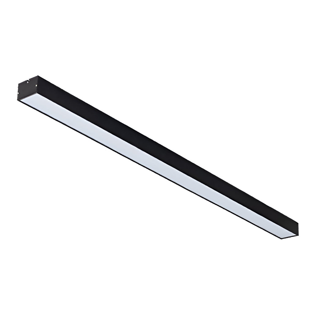 Modern Rectangular LED Linear Pendant Light - Commercial Lighting Solution