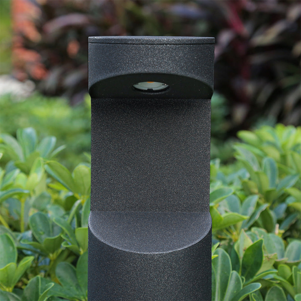 Minimalist One-way Outdoor Bollard Garden Light