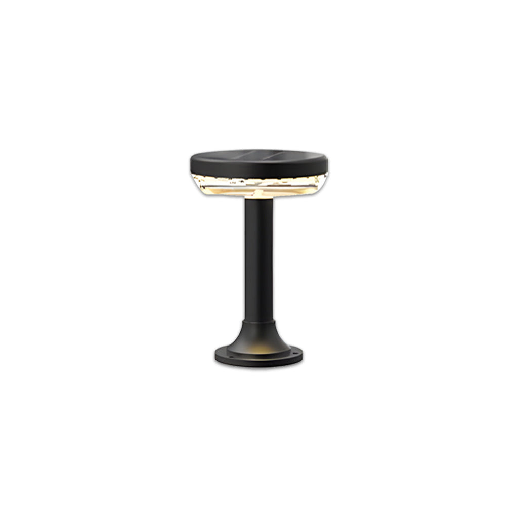 Path Light Solar Outdoor Waterproof Black LED Light - Energy Efficient Solar Lighting for Walkways and Gardens