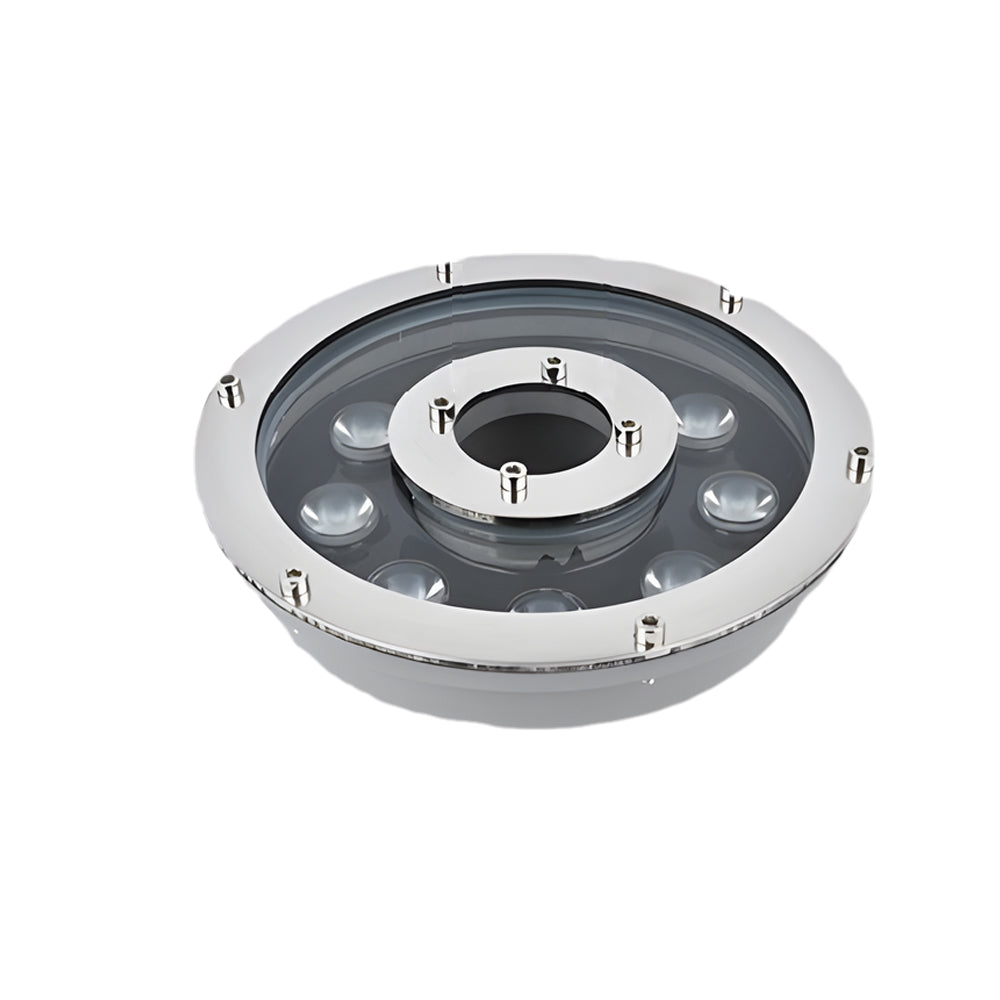 LED Waterproof Aluminum Fountain Light - Outdoor Garden Lighting, IP68 Rated, Color Changing, Durable Landscape Illumination