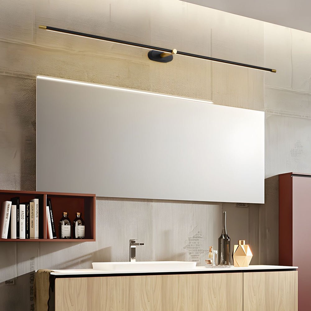 Modern Bathroom Vanity Light Strip - Adjustable Metal Cylinder Light Fixture for Contemporary Decor, Wall Mounted Vanity Lighting, LED Light Bar for Bathrooms, Elegant Design, Energy Efficient, Ideal for Home Renovation
