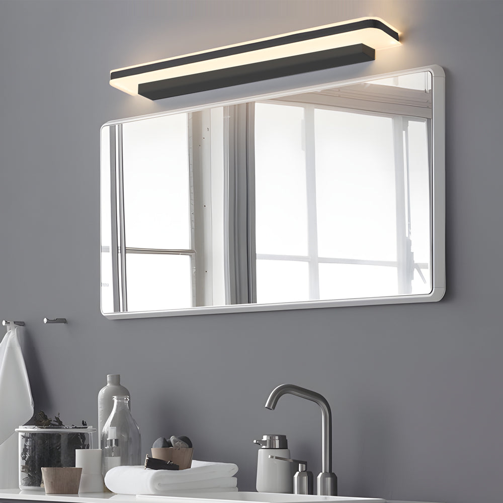 Contemporary Bathroom Vanity Lighting Modern Linear Light Fixture LED Bathroom Lights Stylish Vanity Light for Modern Bathrooms Ultra-Slim Design Bright Adjustable Lighting Energy Efficient Elegant Home Decor