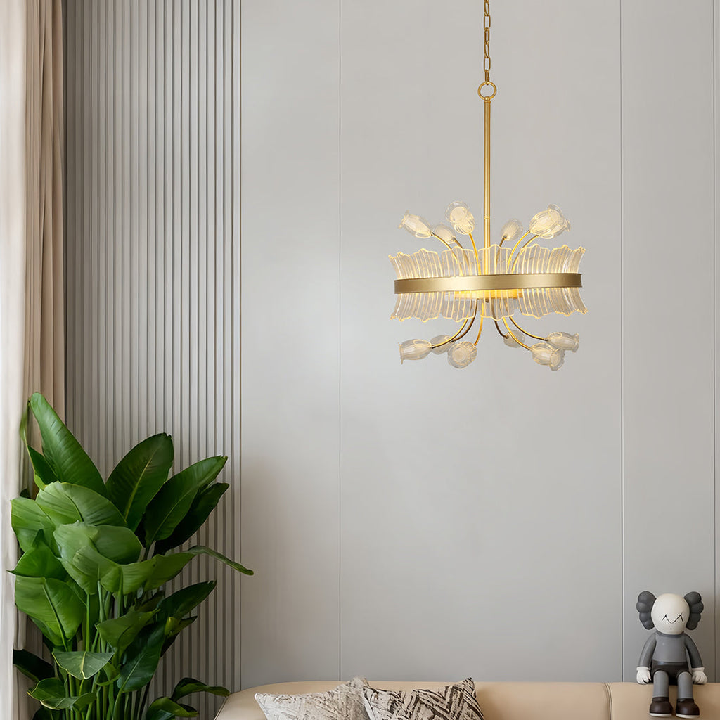 Blossom Chandelier Adjustable Nordic Ceiling Light - Elegant Luxurious Design