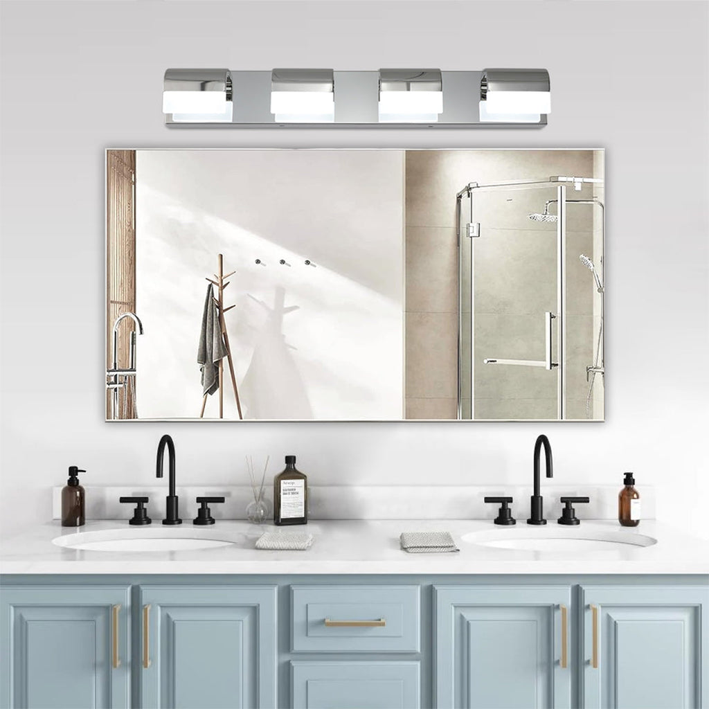 Black Vanity Lighting for Bathroom Makeup Mirror Light, Modern LED Wall Sconce, Dimmable Cosmetic Light Fixture, Stylish Glam Room Lighting, Adjustable Brightness, Easy Install for Home Decor, Contemporary Bathroom Accessories, Elegant Makeup Station Ligh