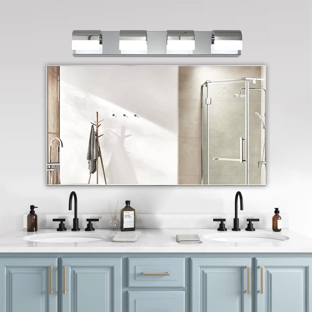 Black Vanity Lighting for Bathroom Makeup Mirror Light, Modern LED Wall Sconce, Dimmable Cosmetic Light Fixture, Stylish Glam Room Lighting, Adjustable Brightness, Easy Install for Home Decor, Contemporary Bathroom Accessories, Elegant Makeup Station Ligh