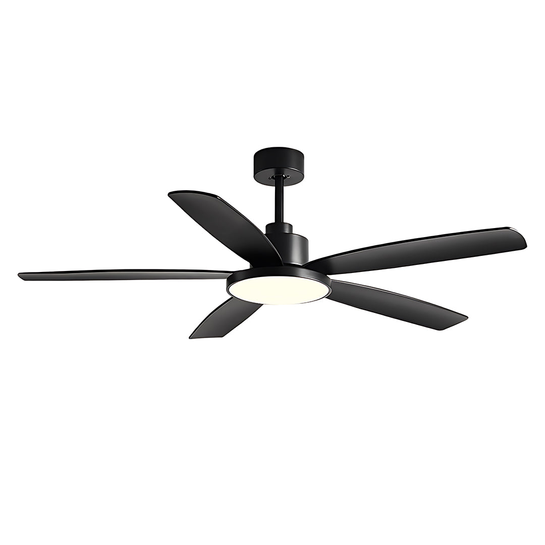 Nordic Style Ceiling Fan Chandelier with 5 Lights - Modern Lighting Fixture