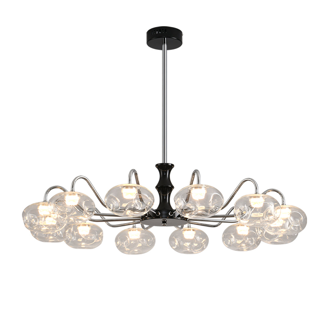Magic Bean Lustre en Verre LED Chandelier Design Moderne